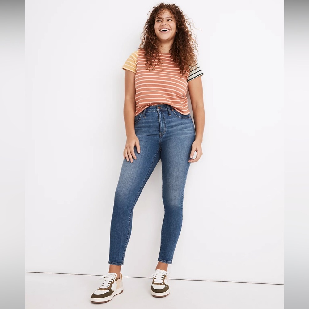 Madewell Curvy High-Rise Skinny Crop